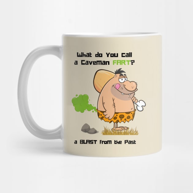 Caveman FART by FartMerch